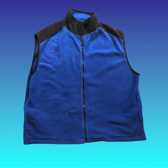 Retro Fleece Vest by TimberWear - Picture 1 of 4